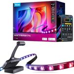 Govee TV Backlight 3 Pro with HDR Triple Camera, 3.6M 5-in-1 RGBWWIC LED Strip Lights That Change with 55-65inch TVs, 75LEDs/m, Supports AI Filter, Smart App and Vioce Control, DreamView Sync