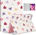 Uppuppy Case for iPad Air 2/1st Generation & for iPad 5th(2017)/6th(2018)/Pro 9.7 inch Cartoon Cute Kawaii Partten Folio a1474 a1475 a1566 a1673 Cover Fashion Preppy Cases for Teens Girls