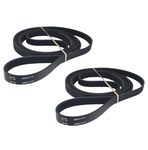35001010 Dryer Belt Compatible with Top Brands Replaces with 4433801, AH11741805, 35001010, AP6008665, EA11741805, PS11741805, WP35001010, AP4205930, PS4212066 (2-Pack)