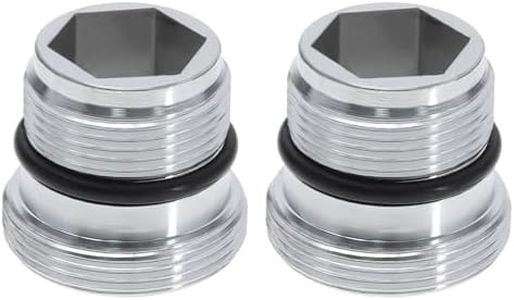ECSiNG 2 Piezas M18.5-M22 Macho A Macho Adaptador Compatible con IKEA Compatible con GROHE Compatible con Neoperl TJ Adaptador de Grifo Mezclador Latón