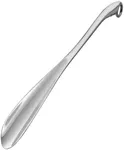 FONHERILI Shoe Horn Long Handle for Men Women Shoehorn for Seniors (Silver, 21.8")