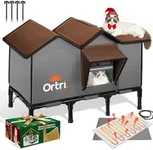 Outdoor Heated Cat House for Outsid
