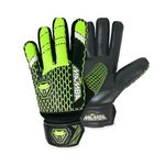 MAMBA Kids Goalie Gloves Youth Goalkeeper | Durable, Latex Palm & Back Hand | Double Length Latex Wrist Support | Outstanding Design | Goalie Gloves for Kids - Boys & Girls (5)