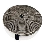 Quantfire Wire Mesh Gasket Kit for Kamado Joe Classic High Temp Fiberglass Gasket Replacement BBQ Smoker Seal Accessories Self Stick Felt 150" Long