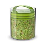 Prepara Evak Super Savor Plastic Food Storage, 14 Ounce, Green