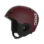 POC Auric Cut Ski Helmet - A multi-impact, well-ventilated, versatile ski and snowboard helmet for on- and off-piste challenges, Garnet Red Matt, XL-XXL (59-62cm)