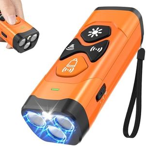 Nasebila Dog Bark Deterrent Devices | Stop Your & Neighbor’s Dog Barking | 3X Ultrasonic & 23ft Range Anti Barking Device | Dog Behavior Correction Training Indoor Outdoor