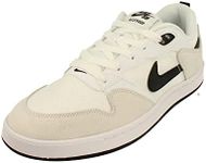 NIKE Unisex's Sb Alleyoop Track Shoe, White Black White 100, 9.5