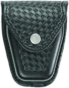Handcuff Pouch,Synthetic Leather,Black