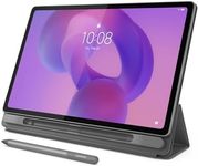 Lenovo Idea Tab Plus - Lightweight Tablet - 12.1″ 2.5K IPS Touchscreen Display - 90Hz - MediaTek Dimensity 6400-8GB Memory - 128GB Storage - Integrated Arm Mali-G57 MC2 - Lenovo Tab Pen & Folio Case