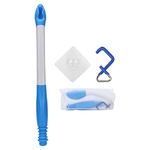 Toilet Aids for Wiping, Foldable Long Reach Comfort Wiper Long Reach Comfort Tissue Grip Wiper Butt Wiper Self Wipe Assist Toilet Aids Wand for Limited Mobility