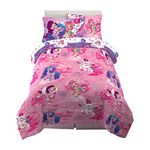Franco Kids Bedding Super Soft Comforter and Sheet Set with Sham, 5 Piece Twin Size, My Little Pony