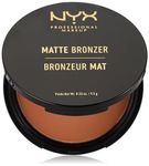 NYX Professional Makeup Matte Body Bronzer, Pressed Powder, Shimmer Free, Vegan Formula, Deep Tan