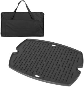LS'BABQ 7583 Griddle for Weber Q200, Q220, Q2000, Q2400 Gas Grills, 396000 396001 566001 566002 566014, BBQ Accessories for Weber Q200 Series Grill, Cast Iron,1 Pack, wb7583kb