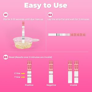 Preview Pregnancy Test Strips, 25-Pack – Early Detection