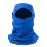 REDESS Warm Fleece Balaclava Windproof Ski Mask Cold Weather Face Mask Motorcycle Balaclava Hood Warmer Winter Sports Cap Blue