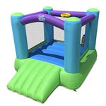 Action air Bounce House - Inflatable Bounce House with Blower for Indoor & Outdoor - Bouncy Castle with Slide - Durable Sewn and Extra Thick, Ideal for Kids