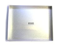 Prime Bakers and Moulders Aluminium Baking and Roasting Tray for Oven (Silver) (13x18)