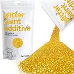 Glitter Paint for Walls Gold Additive Emulsion Sparkles Interior Painting 100g / 3.5oz