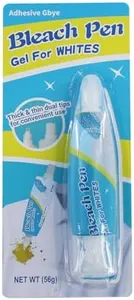 Bleach Pen For Clothing, Bleach Pen, Stain Remover Pen, Instant Travel Stain Cleaner for Clothes, Food, Wine, Coffee, Makeup, Clothing Bleached DIY Design, Portable & Easy Use（1 pack)