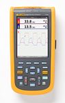 Fluke 123B Industrial ScopeMeter Hand-held Oscilloscope, 2 Input Channels, 20 MHZ Bandwidth