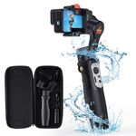 hohem iSteady Pro4, Camera Gimbal Stabiliser Compatible with GoPro 13/12/11/10/9/8/7/6, IPX4 Waterproof, Bluetooth Control, 3 Axis Gopro Gimbal for Osmo Action/Insta360 One R and Other Action Cameras