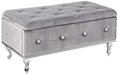 Kings Brand Furniture Gray Velvet T