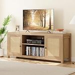 IDEALHOUSE Rattan TV Stand for 65 I