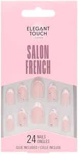 Elegant Touch French Nails 128