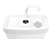 Sink Twice For Glacier Bay Two Piece Dual Flush Toilet Tank Comes w/Dual Flush Button