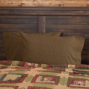 Tea Cabin Plaid Pillow Case Set of 2