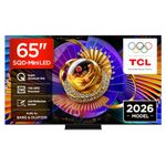 TCL 65C7L-UK 65 Inch SQD-Mini LED TV, 4K HDR 3000 nits and 1,152 dimming zones, Google TV, Dolby Vision & Atmos, Audio by Bang & Olufsen, 144Hz, Apple AirPlay 2 & Alexa (2026 New Model)