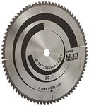 Bosch Professional Circular Saw Blade For Aluminium And Other Non Ferrous Material, 14"/ 355Mm Dia, 25.4Mm Bore, 80 Teeth, Pack of 1