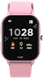 Cubitt Teens Smart Watch Fitness Tracker for Teens, with Heart Rate, Blood Pressure, Blood Oxygen, Sleep Monitor, 20+ Games, Alarms, Activity Tracker 1.85'' HR Touch Screen, IP68 Waterproof
