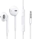 Earphones Wired In-Ear headphones wired Earbuds 3.5mm Jack headphones Noise Isolating Earbuds With Microphone remote contro Compatible with iPhone IPad Samsung HUAWEI Android Tablets and More device