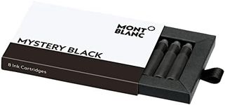 Montblanc INK CART MYSTERY BLACK 1PACK=8CART PF BRAND