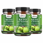 Wellona Keto Fat Burner 60 Capsules 800Mg | Weight Loss Supplement With Garcinia Cambogia, Green Coffee Beans Green Tea Extract Metabolism Booster, Arm, Thighs, Belly Fat Burner For Men & Women