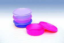 Tupperware Executive Small Bowl 2 Pieces, Plastic, Solid, Multicolor, 250 milliliter