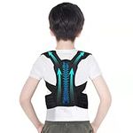 Posture Corrector for Kids, Upper Back Posture Brace for Teenagers Under Clothes Spinal Support to Improve Slouch, Prevent Humpback, Relieve Back Pain (M)