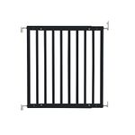 Safetots Chunky Wooden Screw Fit Stair Gate, Black, 63.5cm - 105.5cm, Wood Baby Gate, Screw Fit Safety Barrier, Stylish Design and Practical Safety Gate, Easy Installation