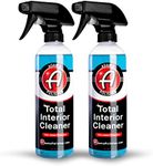 Adam's Polishes Interior Cleaner & Protectant (16oz) (2-Pack), Quick Detailer & SiO2 Protection, Ceramic Infused UV Protection, Anti-Static, For Leather, Vinyl, Plastics, Glass