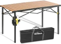Large 46.4" Camping Table for 2-6 P