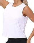 Ice Silk Workout Tops for Women Qui