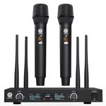 Digimore UHF Wireless Microphone System | 100m Range | Changeable Frequency (D-390)