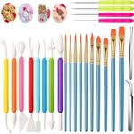 24 Pieces Cookie Decorating Tool Se