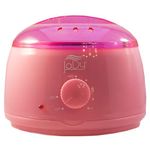 JaDy Pink Waxing Oven with Automatic Thermostat 100 W for Brazilian Wax and Jars of 400 ml and 800 ml – Professional Electric Wax Heater