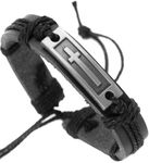 Cross Leather Bracelet for Men: Con