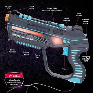 Squad Hero Rechargeable Laser Tag Set – Multiplayer Game Kit