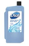 Dial 1148484 Spring Water Antibacterial Body Wash, 1L Refill Cartridge (Pack of 8)