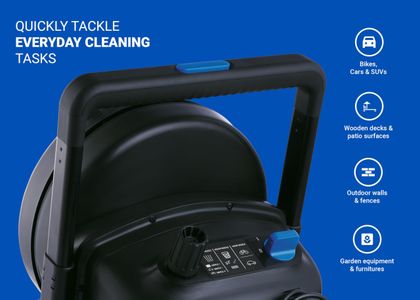 Nilfisk 170 Bar Pressure Washer – High Performance Patio & Car Cleaner, 2300W